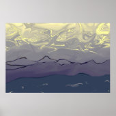 Poster Ciel Abstrait (Devant)