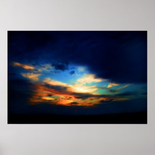 Poster Ciel arc-en-ciel