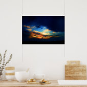 Poster Ciel arc-en-ciel (Cuisine)