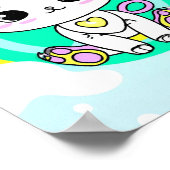 Poster Ciel arc-en-ciel (Coin)