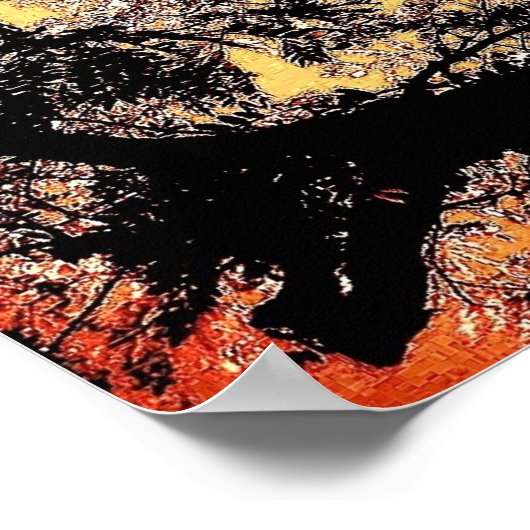 Poster Ciel asiatique (Coin)