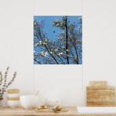 Poster ciel au printemps (Cuisine)