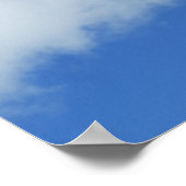 Poster Ciel bleu (Coin)