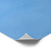 Poster Ciel bleu (Coin)