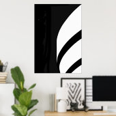 Poster Ciel bleu (Bureau à domicile)