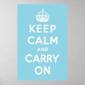 Poster Ciel bleu (Devant)