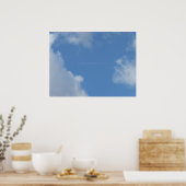 Poster ciel bleu (Cuisine)