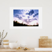 Poster Ciel bleu (Cuisine)