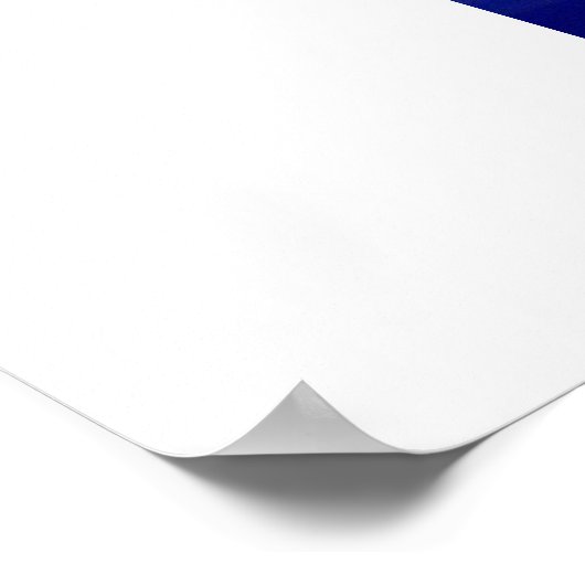 Poster Ciel bleu (Coin)