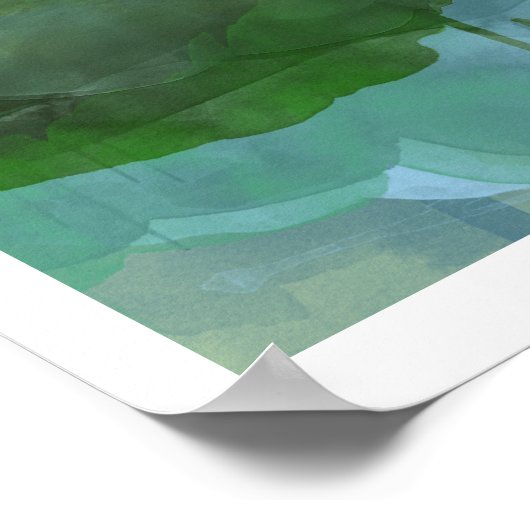 Poster ciel bleu (Coin)