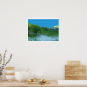 Poster ciel bleu (Cuisine)