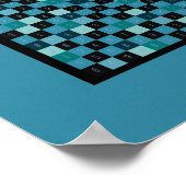 Poster Ciel bleu 1200 Pièces de pi (Coin)