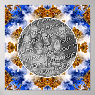 Poster Ciel bleu Clouds Créez votre propre photo