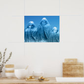Poster Ciel bleu glace (Cuisine)