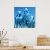 Poster Ciel bleu glace (Cuisine)
