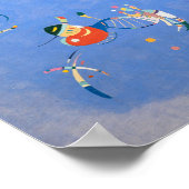 Poster Ciel bleu | Kandinsky | (Coin)