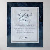 Ciel céleste avec cadre débranché signe de cérémon