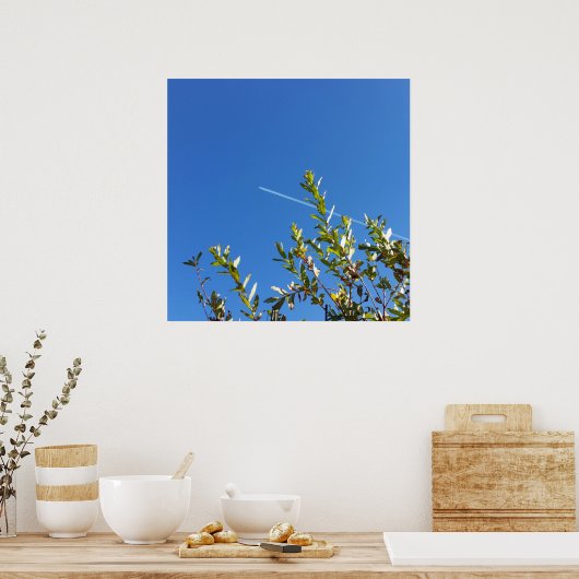 Poster ciel clair (Cuisine)