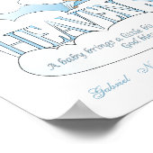 Poster Ciel customisé Envoyé Angel Boys Salle Wall Art (Coin)