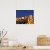 Poster Ciel de Chicago, Illinois, pris depuis West Loop (Cuisine)
