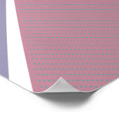 Poster Ciel de coucher de soleil d'été, Voyage sur la rou (Coin)