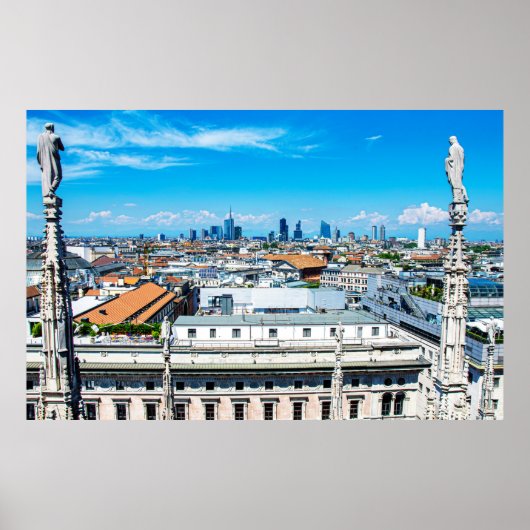 Poster Ciel de Milan (Devant)