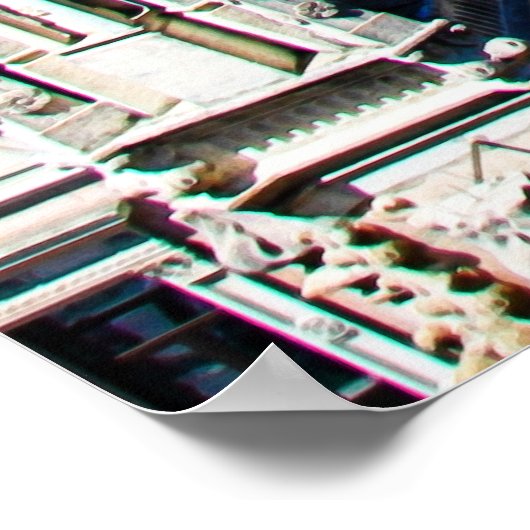 Poster Ciel de Milan (Coin)