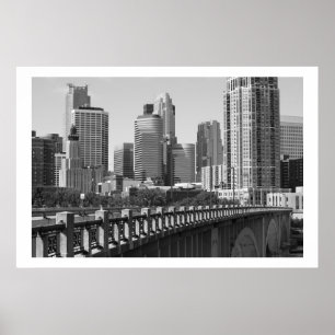 Poster Ciel De Minneapolis En Plein Jour