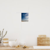 Poster Ciel de Plage (Cuisine)