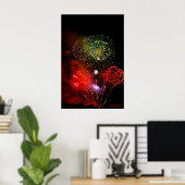 Poster ciel de poudre (Bureau à domicile)