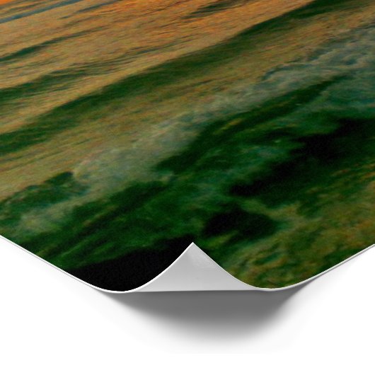 Poster Ciel du soir de Bali (Coin)