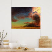 Poster Ciel en chute (Cuisine)