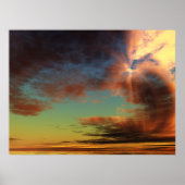 Poster Ciel en chute (Devant)