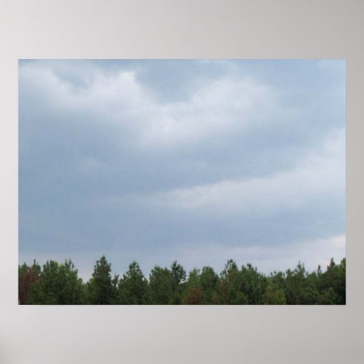 Poster Ciel et nuages (Devant)