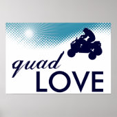 Poster ciel grand quad amour (Devant)