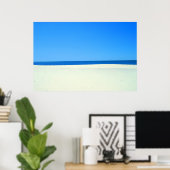 Poster Ciel, mer et sable (Bureau à domicile)