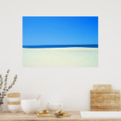 Poster Ciel, mer et sable (Cuisine)