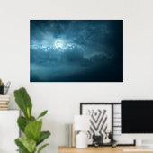 Poster Ciel nocturne (Bureau à domicile)
