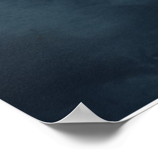 Poster Ciel nocturne (Coin)