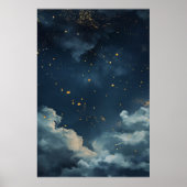 Poster Ciel nocturne (Devant)