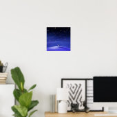 Poster Ciel nocturne (Bureau à domicile)
