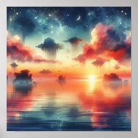 Ciel Nocturne de Rêve Art pour la Rentrée Scolaire