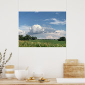 Poster Ciel nuageux (Cuisine)