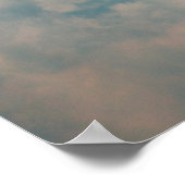 Poster ciel nuageux et bleu fond abstrait, air, zone, (Coin)