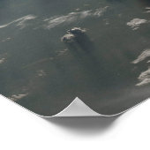 Poster Ciel orageux au-dessus de l'Amazonie (Coin)