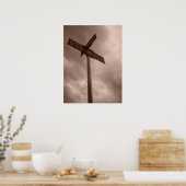 Poster Ciel orageux sur Oconnell Court (Cuisine)