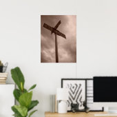 Poster Ciel orageux sur Oconnell Court (Bureau à domicile)