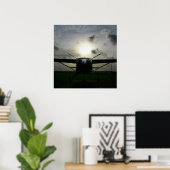 Poster Ciel ouvert (Bureau à domicile)