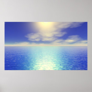 Poster Ciel paradisiaque