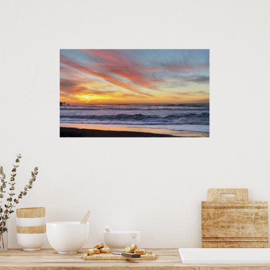 Poster Ciel peint (Cuisine)